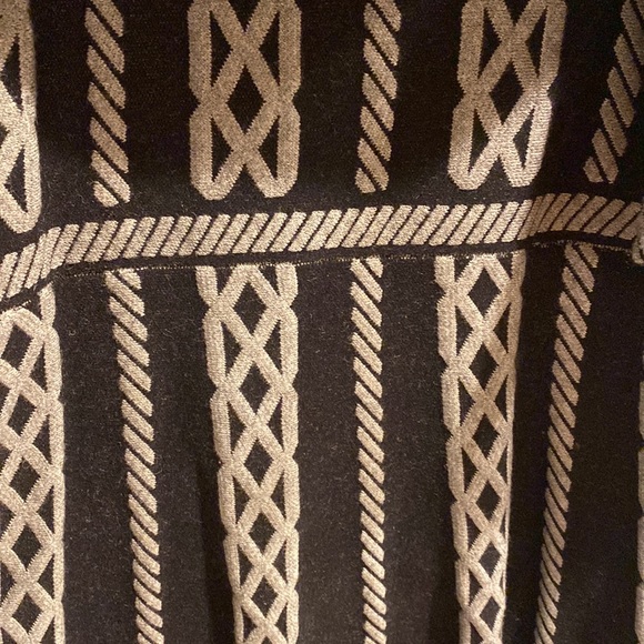 Eliza J black and grey a line knit dress. Size medium. NWT - Picture 3 of 6